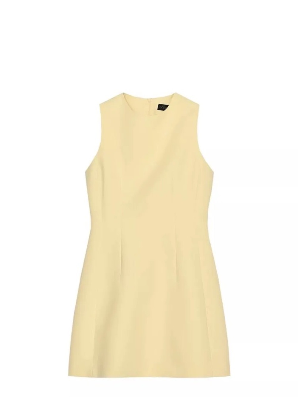 Zara butter yellow mini dress medium